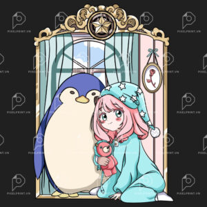 ANYA EN PIJAMA EX
